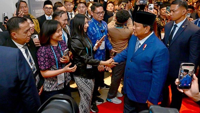 Prabowo di Gyeongju Korsel, Pelajar-Pekerja Indonesia Tunjukkan Solidaritas