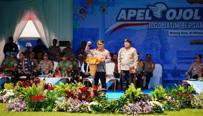 Apel Ojol di Jatim, Kapolri Perkuat Sinergi untuk Kamtibmas yang Lebih Aman!