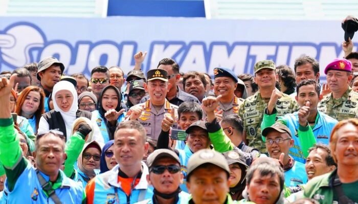 Kapolri Gandeng Ojol, Teguhkan Keamanan dan Cegah Resesi Ekonomi di Tengah Pandemi