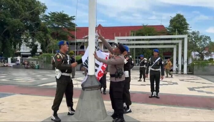Bendera AMPB Sempat Gantikan Merah Putih di Tiang Utama Alun-Alun Pati – Update 3
