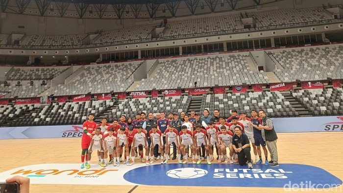 Pantau Latihan Timnas Futsal, CdM: Emas SEA Games 2025 Jadi Target Wajib!