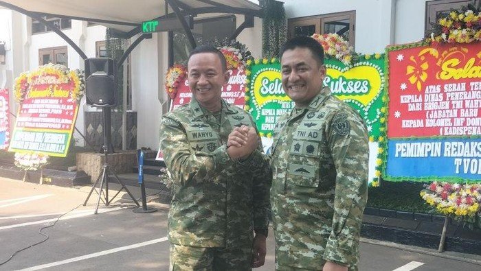 Brigjen Wahyu Lepas Jabatan Kadispenad, Digantikan Kolonel Donny - Update 2