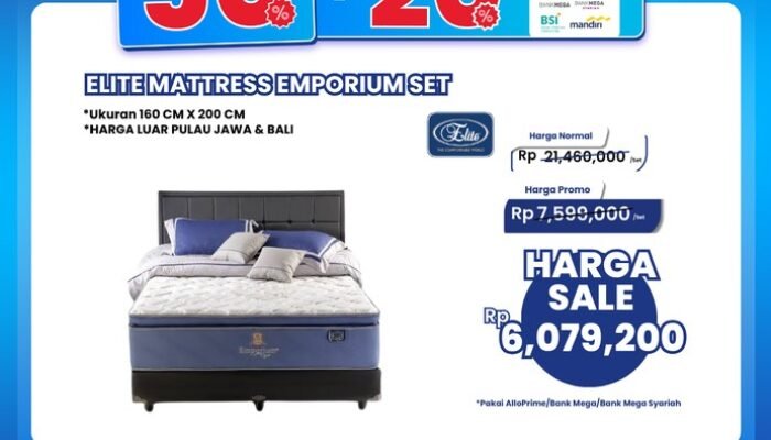 **Tidur Nyenyak dengan Harga yang Lebih Ringan di Transmart Full Day Sale**