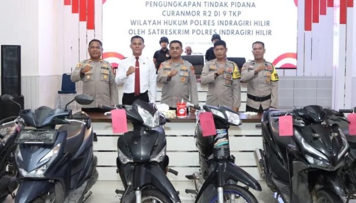 2 Remaja Inhil, 9 TKP, 6 Motor: Aksi Curanmor Ditangkap, Dana Apa?