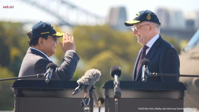 Australian PM's Warm Welcome Leaves Prabowo Grinning, Piling On Praise