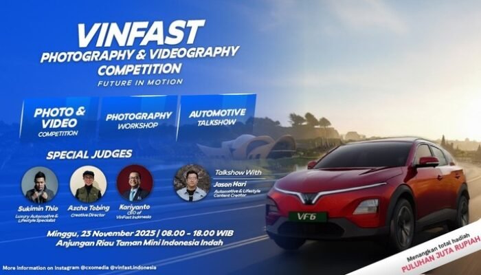 “Hobi Jepret Otomotif Bisa Dapat Hadiah? Ikuti VinFast Competition 2025!”
