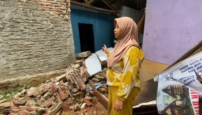 5 Rumah Warga di Lebak Jadi Korban, Pergerakan Tanah Menyebabkan Kekacauan Besar