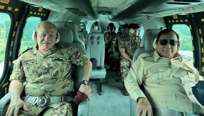 Prabowo dan Raja Yordania Menikmati Heli Kepresidenan dalam Momen yang Mengesankan