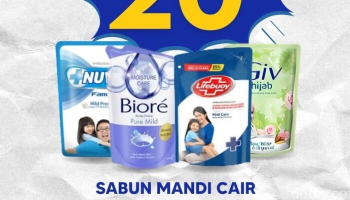 Diskon Gede-gedean! Sabun Mandi Jadi Murah Banget di Transmart Full Day Sale – Update 4