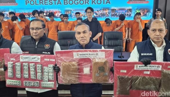 10 Hari yang Berdarah: 22 Tersangka Narkoba Tertangkap, Ribuan Barang Bukti Disita di Bogor