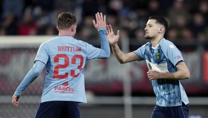 **Gol Pembeda Justin Hubner, Fortuna Sittard Tundukkan NEC Nijmegen 3-2**