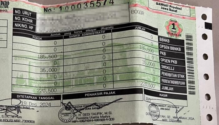 Dari Rumah Saja! Begini Cetak Dokumen Bayar Pajak STNK Online Secara Legal