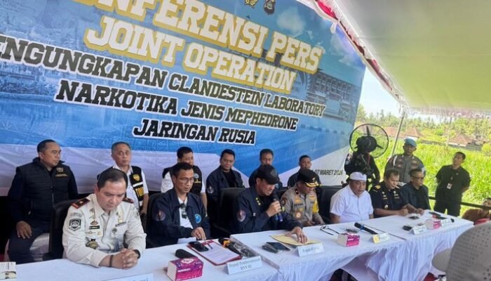 Lab Narkoba Sindikat Rusia di Bali Bongkar BNN, 8 Kg Party Drug Tersitir!