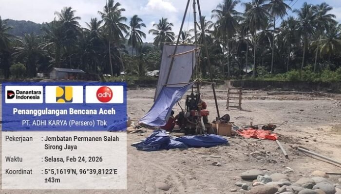 “Kementerian PU Gencarkan Pembangunan Jembatan Permanen di Aceh, Solusi Permanen untuk Akses yang Lebih Baik”