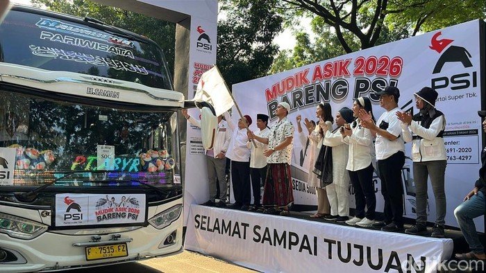 **Mudik Masa Kini! PSI Berangkatkan Ribuan Pemudik Pakai 200 Bus**