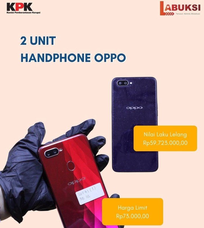 Rp 60 Juta untuk Ponsel Biasa? Anomali Lelang KPK, Siapa di Baliknya?