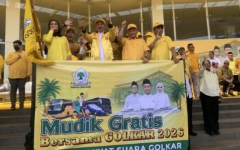 “Bahlil Lepas 20 Bus Peserta Mudik Gratis Golkar ke Indramayu-Solo: Dukung Warga atau Cari Suara?”