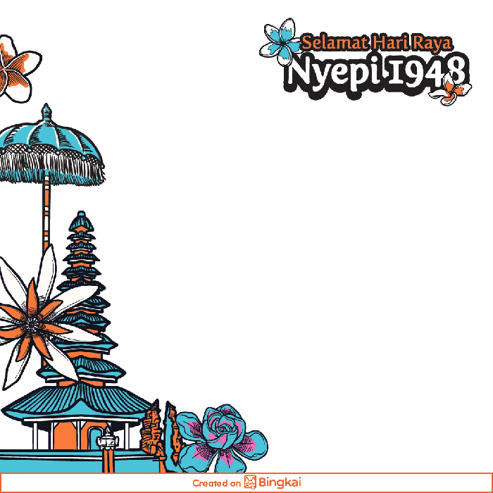 Dukung Tradisi Nyepi dengan 10 Twibbon Unik Hari Raya 2026, Gratis untuk Semua!